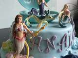 Gâteau d’anniversaire Sirènes #1