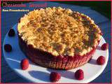 Cheesecake Steusel aux framboises