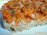 Tarte moelleuse aux flocons d'avoine et aux carottes