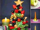 Arbre de Noël en fruits
