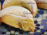 Vanille Kipferl de Christophe felder (Biscuits fondants à la vanille)