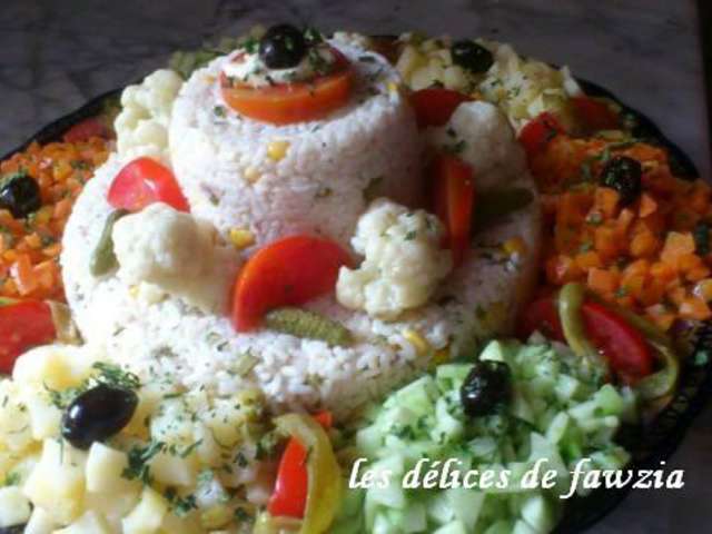 entree de crudites composees