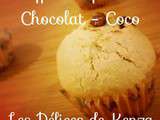 Muffins Pepites de Chocolat - Coco