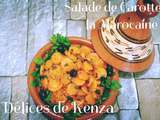 Salade de Carottes a la Marocaine ou Salade de Carottes a la Chermoula ( Vidéo )