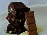 Brownie fondant aux 3 pépites de chocolat