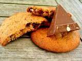 Cookies au Milka et éclats de Toblerone