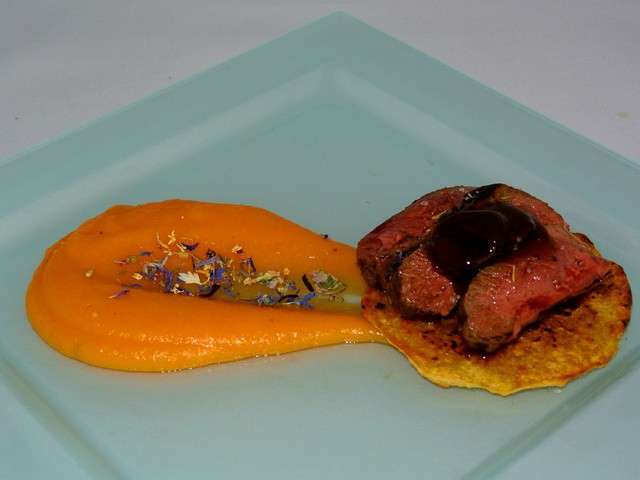 Magret de canard et sa purée de carottes au cumin - Vignobles de Larose