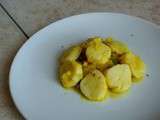 Noix de Saint-Jacques et fondue d'oignons au citron