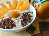 Porridge choco mandarine