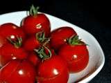 Tomates cerises farcies à la tapenade