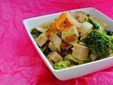 Wok de tofu aux légumes
