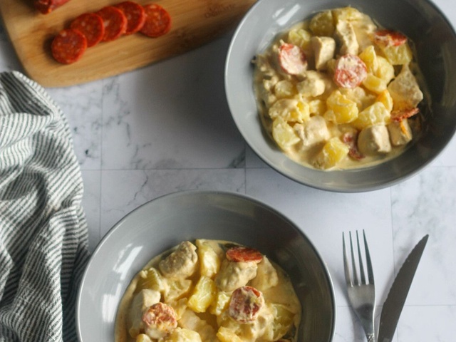 Recettes de Poulet et Chorizo - 2