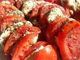 Tomates à la Mozzarella