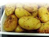 Pommes de terre grenailles épicées au four