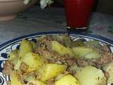 Pommes de terre à la viande hachée