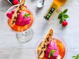 Boule de glace fruits rouges express & salade de fruits pétillante ( Dégustabox Mai 2018 )