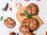 Cookies brownies au chocolat et fruits secs