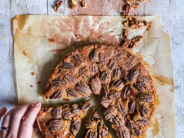 Tarte aux noix de pécan: recette traditionnelle américaine facile