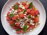 Assiette fraîcheur Pastèque, Feta et épices Tajin