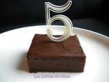 Gâteau au chocolat et au mascarpone de Cyril Lignac pour les 5 ans de mon blog