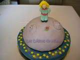 Gâteau Le Petit Prince (pâte à sucre)