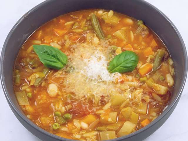 Recettes de Minestrone et Pâtes