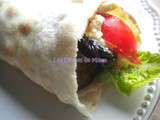 Sandwich libanais (falafels, homos, aubergines,…) (Vegan)