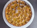 Tarte amandine aux reines-claudes