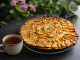 Tarte fine aux pommes et à la cannelle