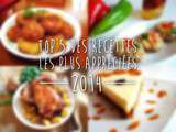 {Rétrospective 2014} - Top 5 des recettes les plus appréciées en 2014