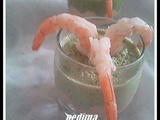 Verrines avocat saumon