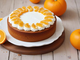 Cake Halloween : potiron et orange