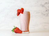 Milkshake Banane Fraise Fraîche et Gourmade