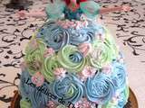 Gâteau Poupée Ariel 3D