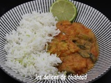 Curry de courgettes au lait de coco