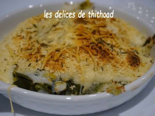 Recettes de Gratin de poisson et Poireaux