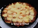 Pizza chou fleur et saumon (foodista challenge #106)