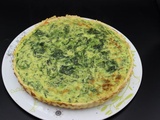 Quiche épinards et saumon fumé