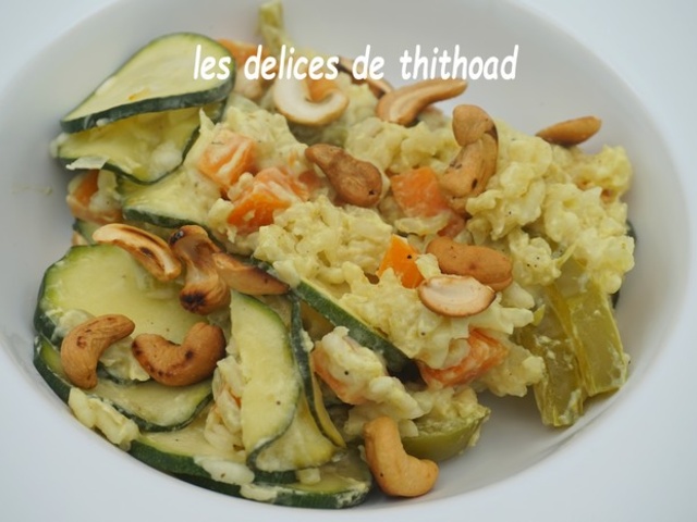 Riz aux Courgettes et au Curry – Déclic Gourmand