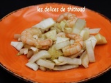 Salade de crevettes à l’Asiatique