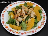 Salade de poulet à l’orange