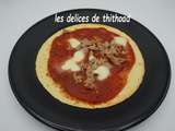 Torti pizza au thon et mozarella (ww)