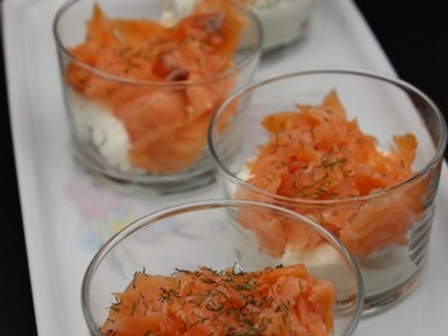 Recettes de Fromage Blanc et Saumon fumé