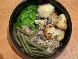 Bowl végétarien (quinoa & légumes)