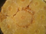 Gateau renversé à l'ananas