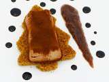 Ourson de foie gras velours de chocolat noir