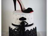 Cake design  Ma petite robe noire 