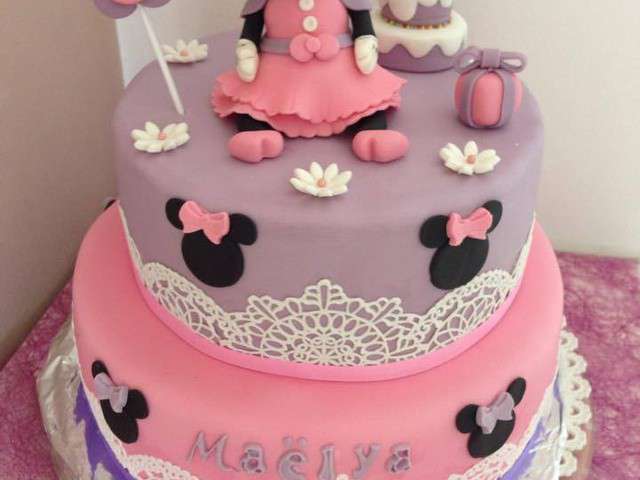 cake design Minnie - Les douceurs d'orel