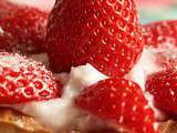 Ah les fraises et les framboises ….et les tartelettes avec du mascarpone dedans