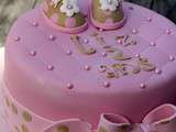 Gâteau chic et girly